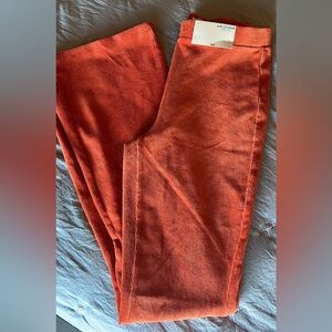 Soft orange pants